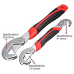 Adjustable Wrench Spanner Set 2 Piece