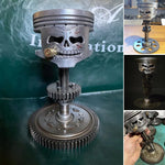 Pre-Sale>>Piston Skull Face Sculpture