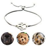 Dog Paw Adjustable Bracelet