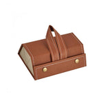 Leather Multiple Glasses Storage Case